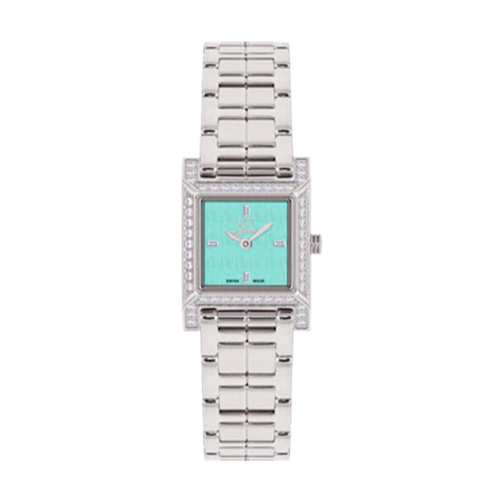 Picture of GF Ferre Women's Tiffany Dial Stainless Steel Zircon Watch GFSSTF170027LZ