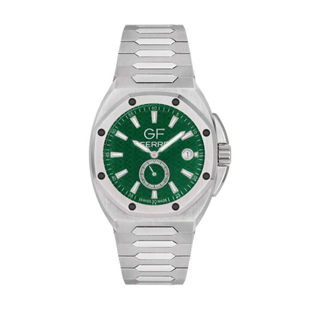 Picture of GF Ferre Men's Green Dial Stainless Steel Watch GFSSGN170053G