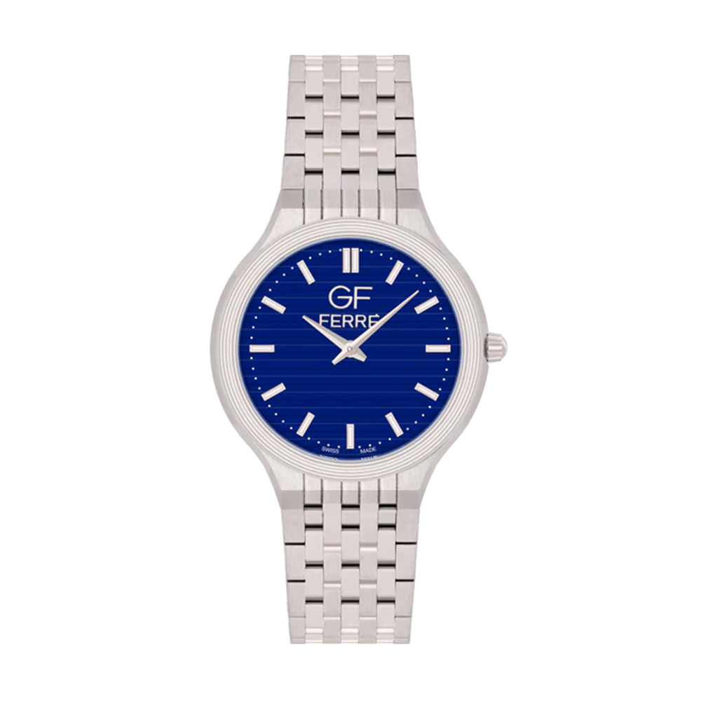 Picture of GF Ferre Men's Blue Dial Stainless Steel Watch GFSSBU170087G
