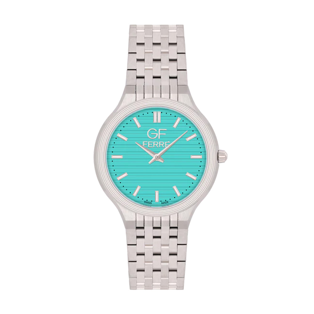 Picture of GF Ferre Men's Tiffany Dial Stainless Steel Watch GFSSTF170087G