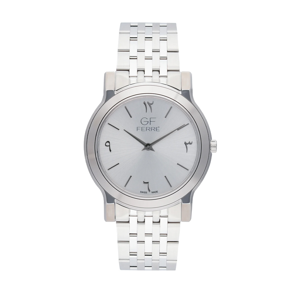 Picture of GF Ferre Unisex White Dial Stainless Steel Watch GFSSW29614M